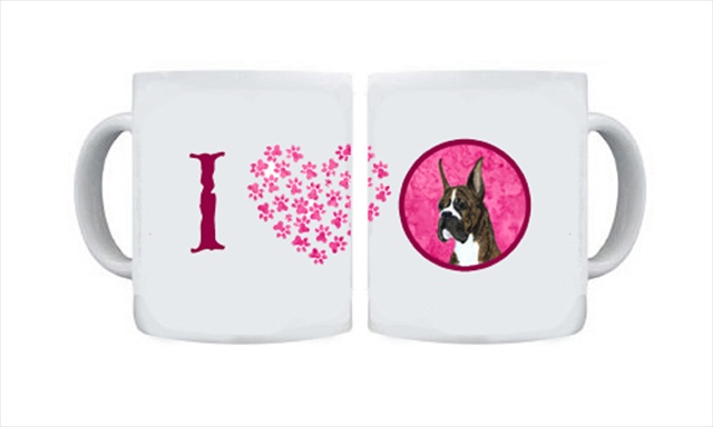 Picture of Carolines Treasures SS4784-PK-CM15 15 oz. Boxer Dishwasher Safe Microwavable Ceramic Coffee Mug