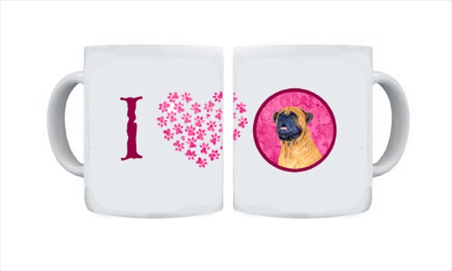 Picture of Carolines Treasures SS4796-PK-CM15 15 oz. Mastiff Dishwasher Safe Microwavable Ceramic Coffee Mug