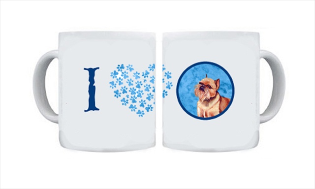 Picture of Carolines Treasures LH9359BU-CM15 15 oz. Brussels Griffon Dishwasher Safe Microwavable Ceramic Coffee Mug