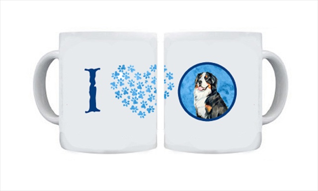 Picture of Carolines Treasures LH9379BU-CM15 15 oz. Bernese Mountain Dog Dishwasher Safe Microwavable Ceramic Coffee Mug