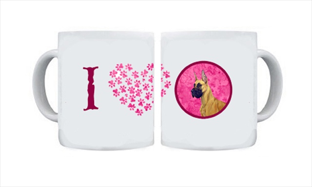 Picture of Carolines Treasures LH9355PK-CM15 15 oz. Great Dane Dishwasher Safe Microwavable Ceramic Coffee Mug