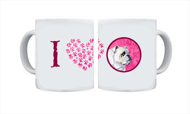 Picture of Carolines Treasures LH9364PK-CM15 15 oz. Bulldog English Dishwasher Safe Microwavable Ceramic Coffee Mug