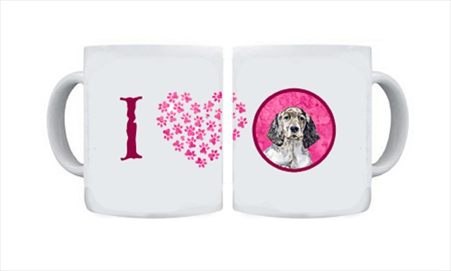 Picture of Carolines Treasures LH9367PK-CM15 15 oz. English Setter Dishwasher Safe Microwavable Ceramic Coffee Mug