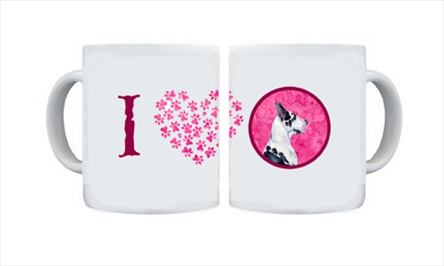 Picture of Carolines Treasures LH9371PK-CM15 15 oz. Great Dane Dishwasher Safe Microwavable Ceramic Coffee Mug