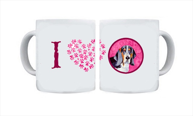 Picture of Carolines Treasures LH9372PK-CM15 15 oz. Basset Hound Dishwasher Safe Microwavable Ceramic Coffee Mug