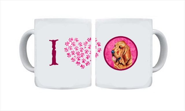 Picture of Carolines Treasures LH9376PK-CM15 15 oz. Bloodhound Dishwasher Safe Microwavable Ceramic Coffee Mug