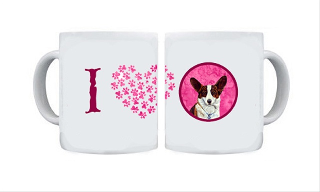 Picture of Carolines Treasures LH9378PK-CM15 15 oz. Corgi Dishwasher Safe Microwavable Ceramic Coffee Mug