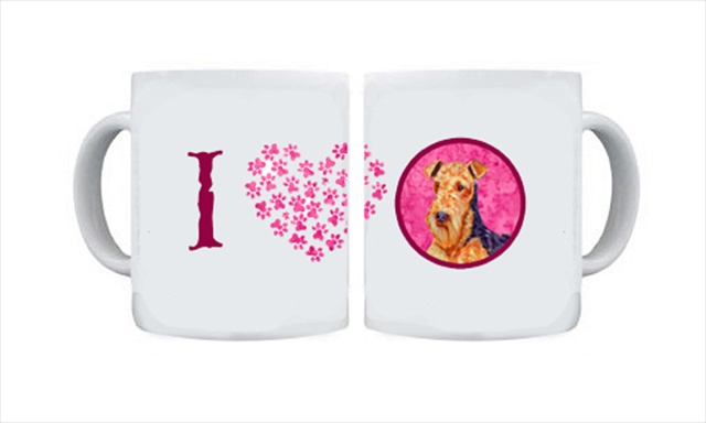 Picture of Carolines Treasures LH9381PK-CM15 15 oz. Airedale Dishwasher Safe Microwavable Ceramic Coffee Mug