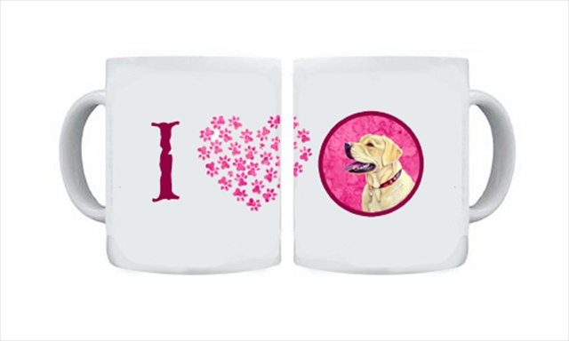 Picture of Carolines Treasures LH9383PK-CM15 15 oz. Labrador Dishwasher Safe Microwavable Ceramic Coffee Mug