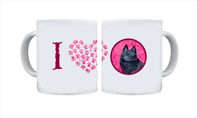 Picture of Carolines Treasures LH9384PK-CM15 15 oz. Schipperke Dishwasher Safe Microwavable Ceramic Coffee Mug