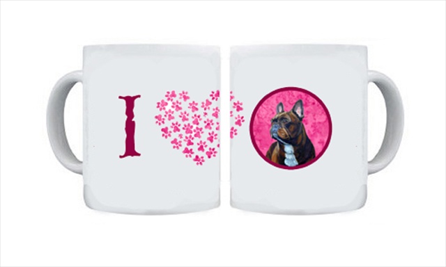 Picture of Carolines Treasures LH9385PK-CM15 15 oz. French Bulldog Dishwasher Safe Microwavable Ceramic Coffee Mug