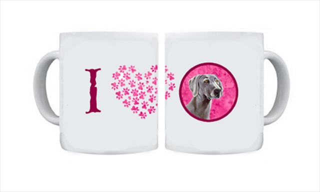 Picture of Carolines Treasures LH9386PK-CM15 15 oz. Weimaraner Dishwasher Safe Microwavable Ceramic Coffee Mug