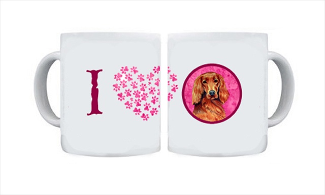 Picture of Carolines Treasures LH9389PK-CM15 15 oz. Irish Setter Dishwasher Safe Microwavable Ceramic Coffee Mug