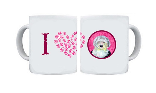 Picture of Carolines Treasures LH9396PK-CM15 15 oz. Old English Sheepdog Dishwasher Safe Microwavable Ceramic Coffee Mug