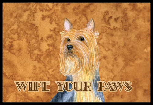 Silky Terrier Wipe Your Paws Indoor Or Outdoor Mat