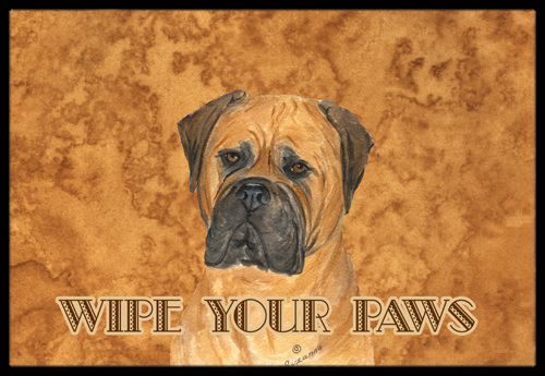 Bullmastiff Wipe Your Paws Indoor Or Outdoor Mat