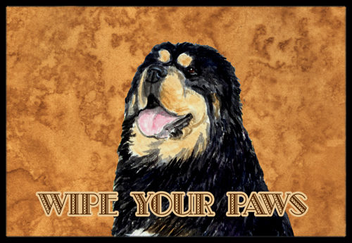 Tibetan Spaniel Wipe Your Paws Indoor Or Outdoor Mat