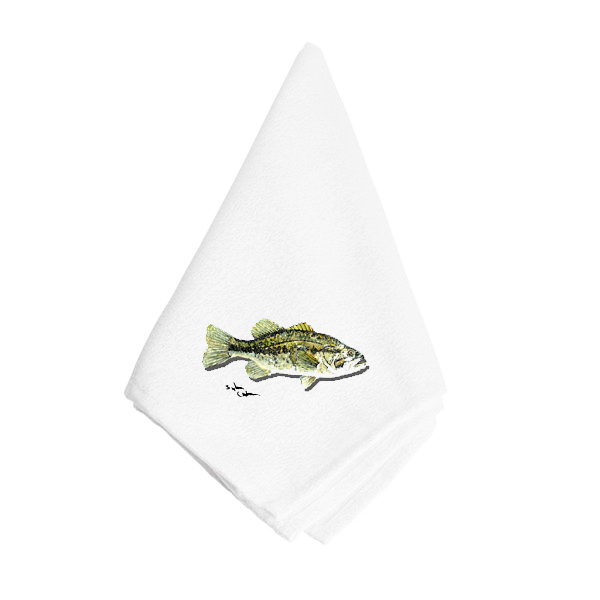 Picture of Carolines Treasures 8493NAP Small Mouth Bass Napkin