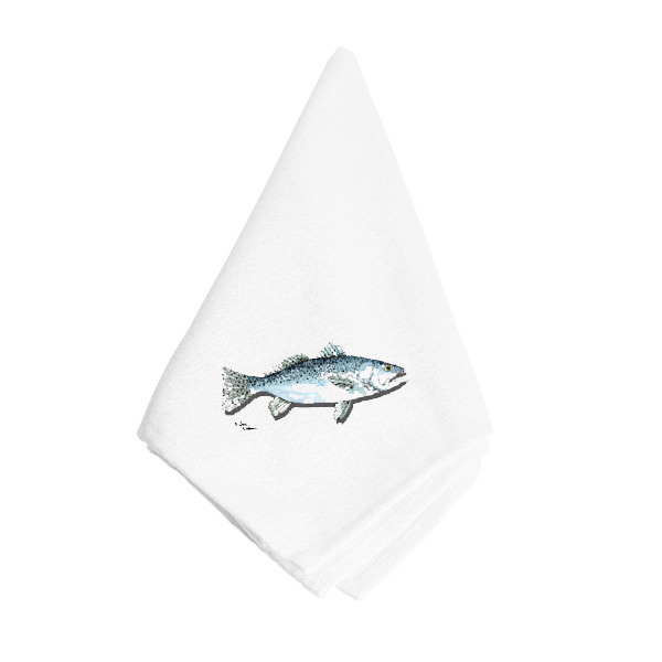 Picture of Carolines Treasures 8496NAP Speckled Trout Napkin
