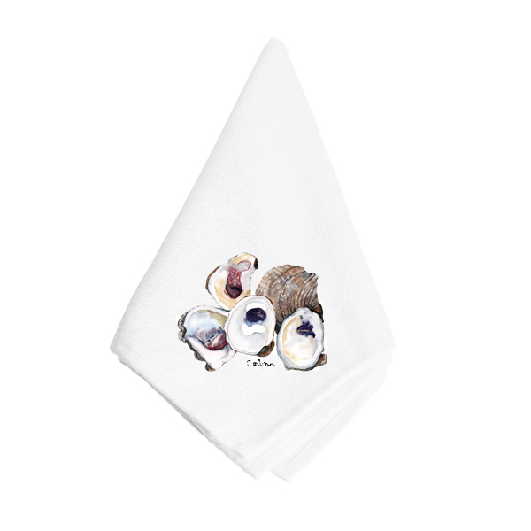 Picture of Carolines Treasures 8747NAP Cluster Of Oysters Napkin