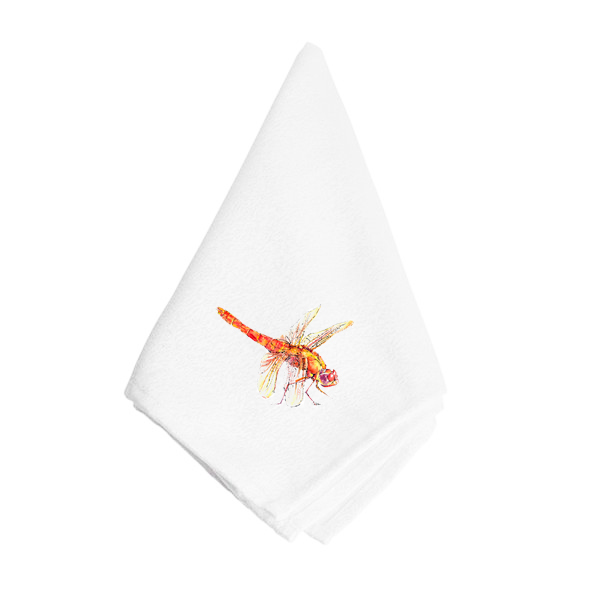 8866NAP Orange Dragonfly Napkin