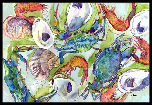 Crab Indoor Or Outdoor Mat