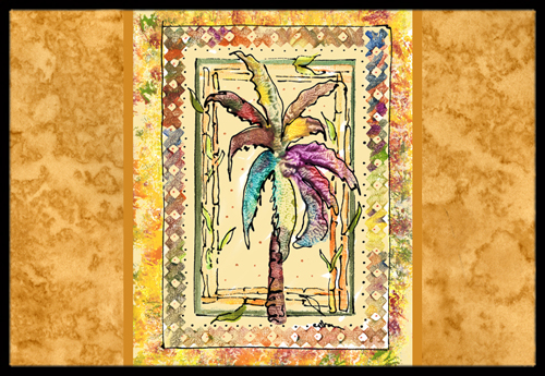 18 x 27 in. Palm Tree Indoor Or Outdoor Mat