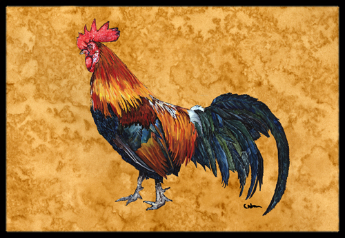 18 x 27 in. Rooster Indoor Or Outdoor Mat