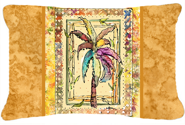 Palm Tree Indoor & Outdoor Fabric Decorative Pillow
