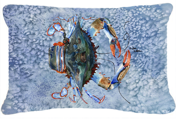 Crab Indoor & Outdoor Fabric Decorative Pillow