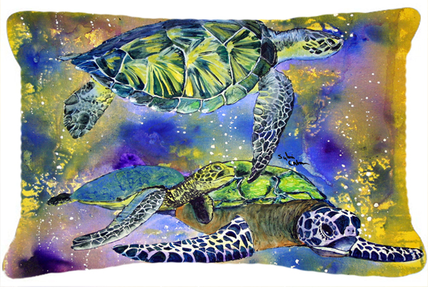Turtle Indoor & Outdoor Fabric Decorative Pillow