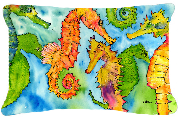 Seahorse Decorative Pillow