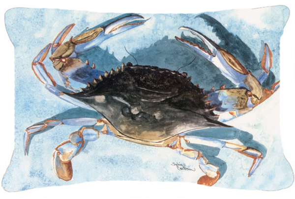 Crab Indoor & Outdoor Fabric Decorative Pillow