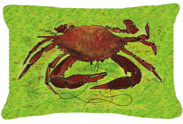 Crab Indoor & Outdoor Fabric Decorative Pillow