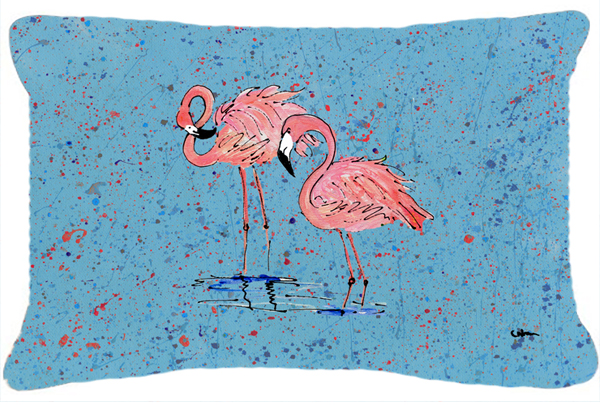 Flamingo Indoor & Outdoor Fabric Decorative Pillow