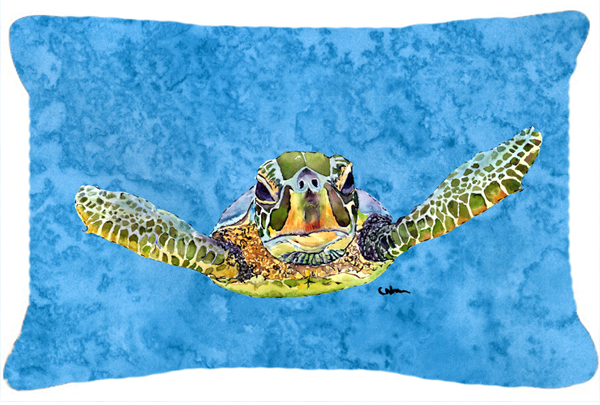 Turtle Indoor & Outdoor Fabric Decorative Pillow