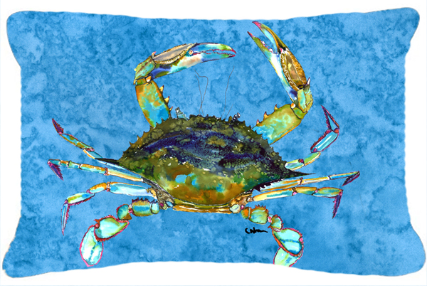 Crab Indoor & Outdoor Fabric Decorative Pillow