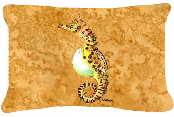 Seahorse Indoor & Outdoor Fabric Decorative Pillow