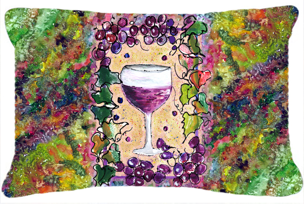 Wine Indoor & Outdoor Fabric Decorative Pillow