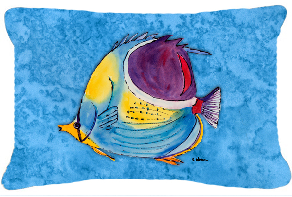 Tropical Fish Indoor & Outdoor Fabric Decorative Pillow