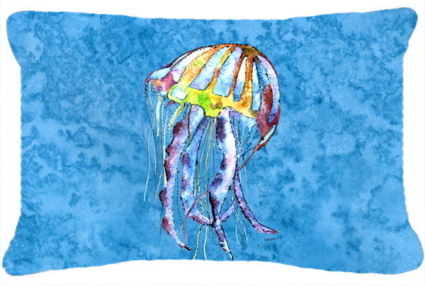 Jellyfish Indoor & Outdoor Fabric Decorative Pillow