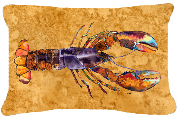 Lobster Indoor & Outdoor Fabric Decorative Pillow