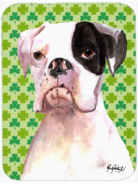 Cooper St Patricks Day Boxer Glass Cutting Board - Large