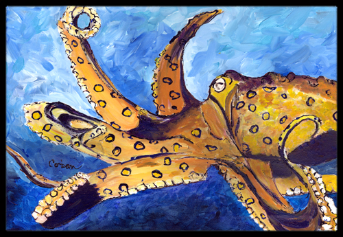 Octopus Indoor or Outdoor Mat