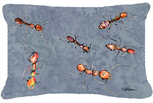 Ants Indoor & Outdoor Fabric Decorative Pillow