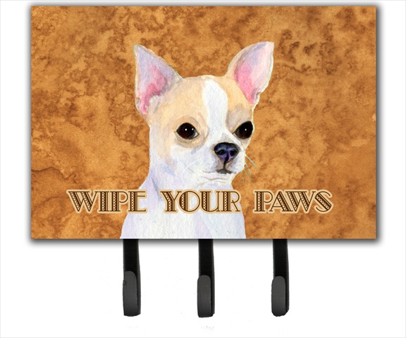 6 x 9 In. Chihuahua Wipe your Paws Leash or Key Holder