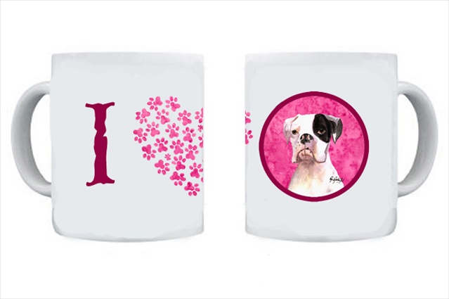 Picture of Carolines Treasures RDR3019PK-CM15 Boxer Dishwasher Safe Microwavable Ceramic Coffee Mug 15 oz.