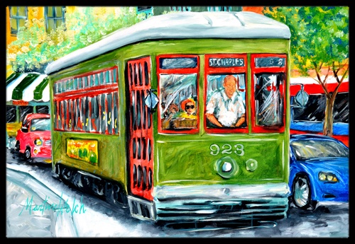 Street Car Indoor or Outdoor Mat