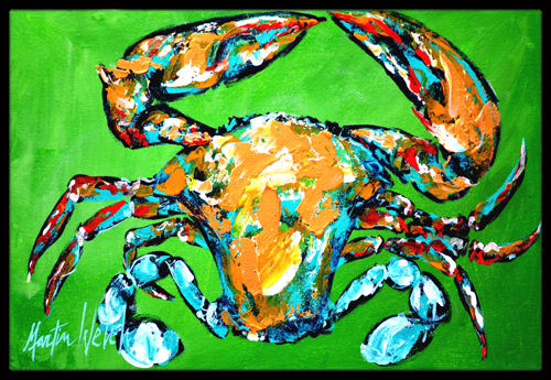 Wide Load Crab Indoor or Outdoor Mat
