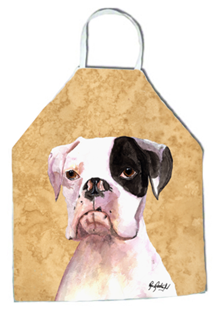 Picture of Carolines Treasures RDR3019APRON 27 x 31 In. Cooper the Boxer Apron